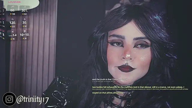 Snapshot of Trinity___s chatting on 27, 12, 2024 Trinity s online show from 27, 12, 2024