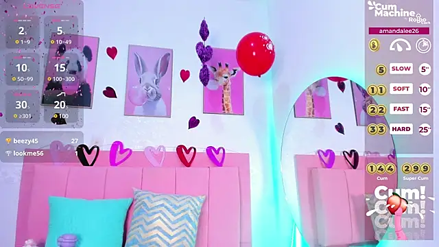 Snapshot of amandalee01 chatting on 13, 2, 2025 amandalee01 online show from 13, 2, 2025