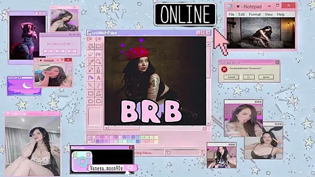 vanesa moon   online show from 28, 2, 2025