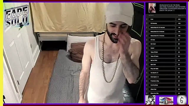 Snapshot of Faded-Solo chatting on 10, 3, 2025 Faded-Solo online show from 10, 3, 2025