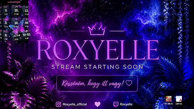 roxyyyrose online show from 9, 7, 2026