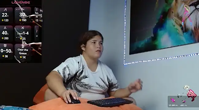 fabyana-queen online show from 24, 1, 2025