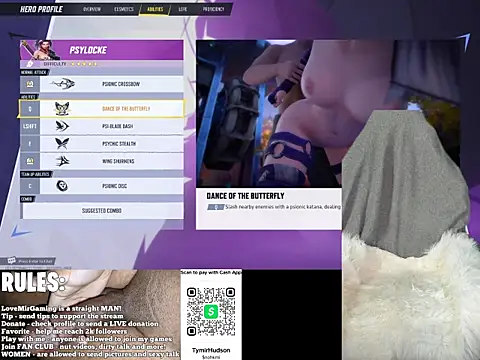 Snapshot of lovemirgaming chatting on 21, 3, 2025 lovemirgaming online show from 21, 3, 2025