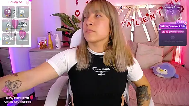 NyxAndria 1 online show from 7, 2, 2025