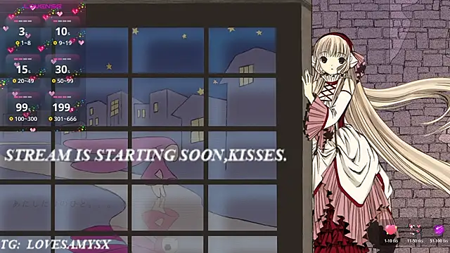 Lovelyamyy online show from 3, 6, 2026