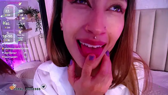 coral jonesss online show from 28, 1, 2025