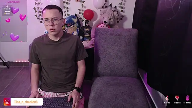 Tina 4 Charlie online show from 19, 2, 2026