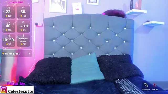 celesstte 00 online show from 9, 3, 2026