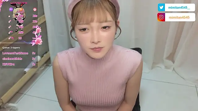 mimitan4545 online show from 16, 1, 2026