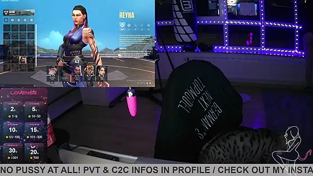 Gamergirl-Linela online show from 13, 2, 2025