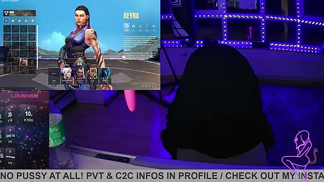 Gamergirl-Linela online show from 19, 2, 2025