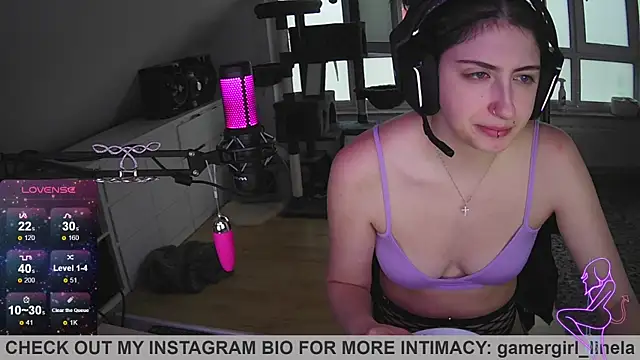 Gamergirl-Linela online show from 6, 10, 2025