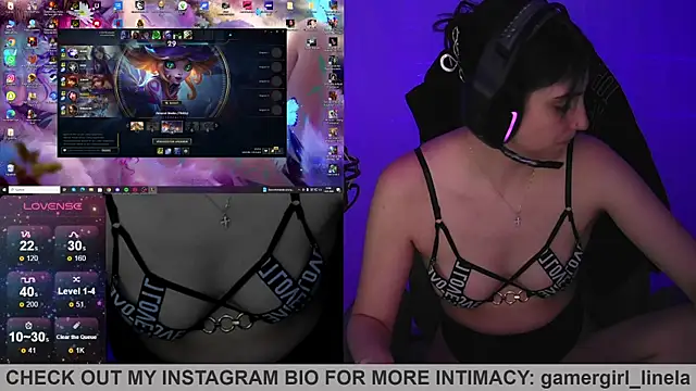 Gamergirl-Linela online show from 13, 1, 2026