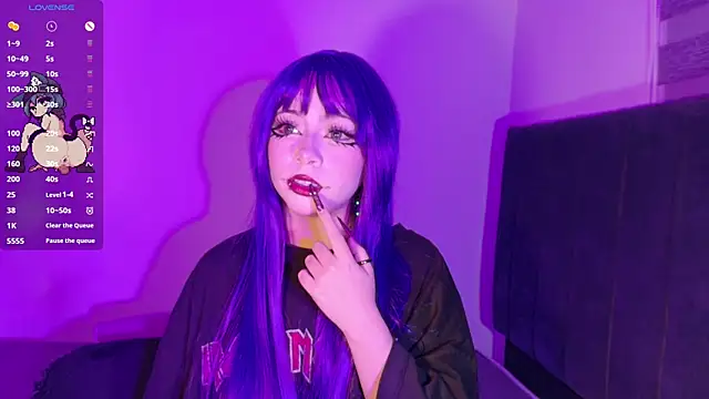 purplelilith3 online show from 4, 7, 2026