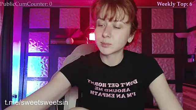 SweetSeraphine online show from 3, 4, 2026