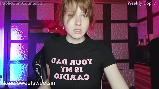 SweetSeraphine online show from 23, 4, 2026