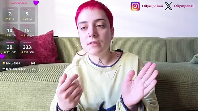 OllympeKaii online show from 24, 4, 2026