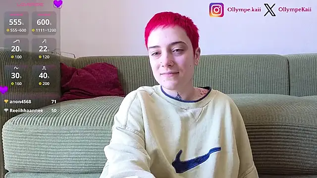 OllympeKaii online show from 25, 4, 2026