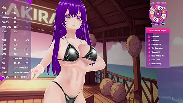 AkiraVixent online show from 22, 2, 2026