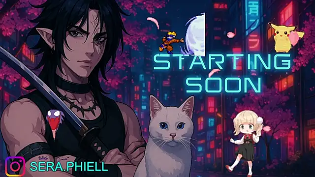 Seraphiell online show from 27, 9, 2025