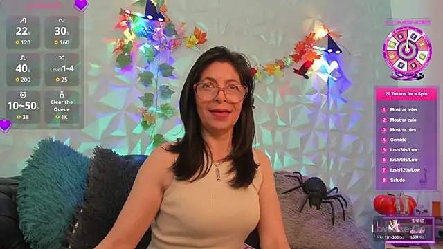 SabinaDeluxe cg online show from 29, 10, 2025