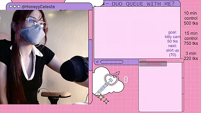 Snapshot of HoneyyCeleste chatting on 13, 5, 2026 HoneyyCeleste online show from 13, 5, 2026