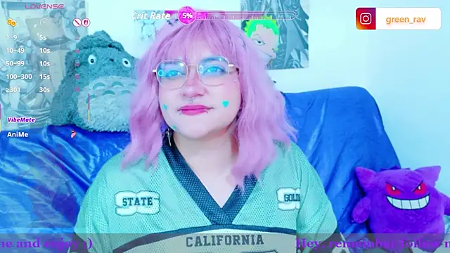 XxGreenGoodxX online show from 19, 6, 2026