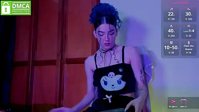 Bluedarkelf888 online show from 18, 9, 2025