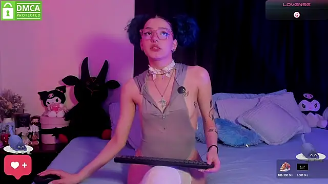 Bluedarkelf888 online show from 4, 12, 2025