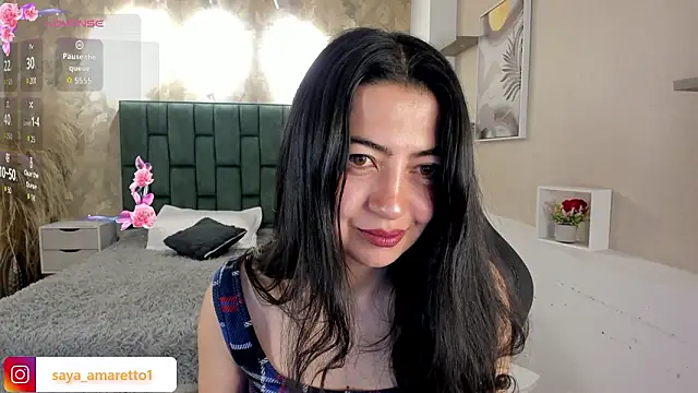 Saya Amaretto1 online show from 9, 3, 2026