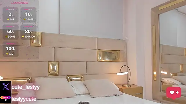 lesly cutee online show from 22, 4, 2026