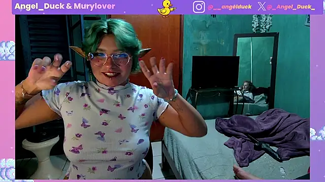 Angel Duck online show from 25, 5, 2026