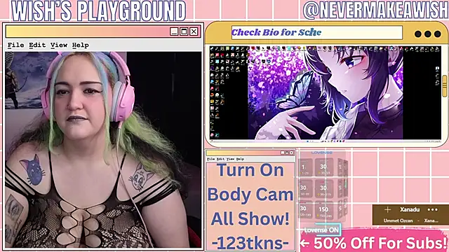 nevermakeawish online show from 6, 3, 2026