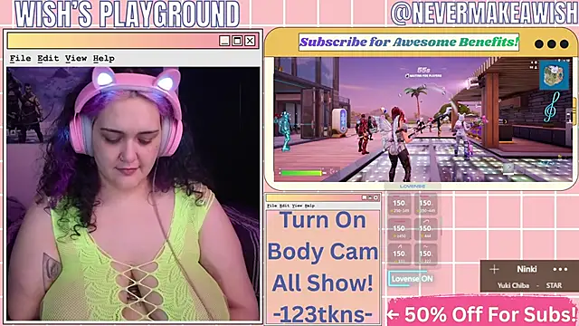 nevermakeawish online show from 26, 4, 2026