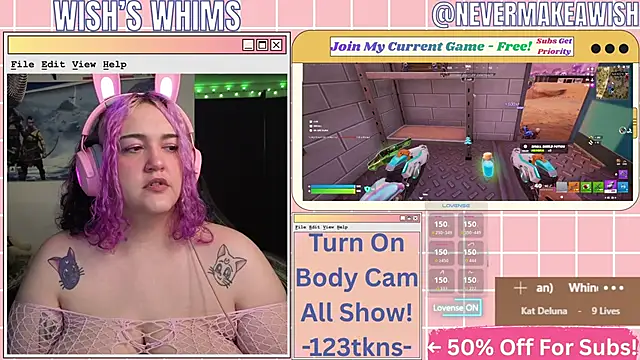 Snapshot of nevermakeawish chatting on 16, 5, 2026 nevermakeawish online show from 16, 5, 2026