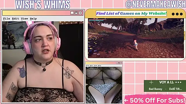Snapshot of nevermakeawish chatting on 29, 5, 2026 nevermakeawish online show from 29, 5, 2026