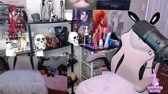 bunniikimi online show from 15, 9, 2025