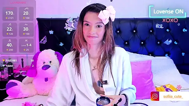 Sofiia cute  online show from 25, 4, 2026