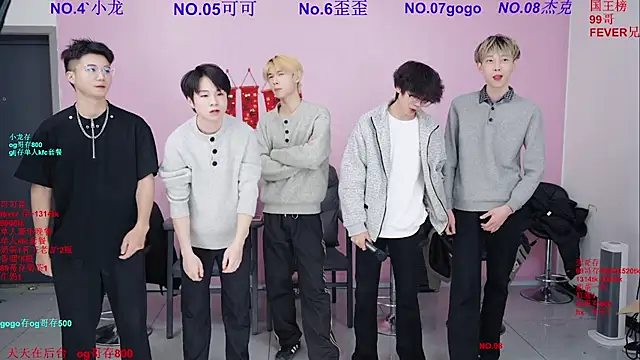 Beautifulboys-777 online show from 25, 2, 2026