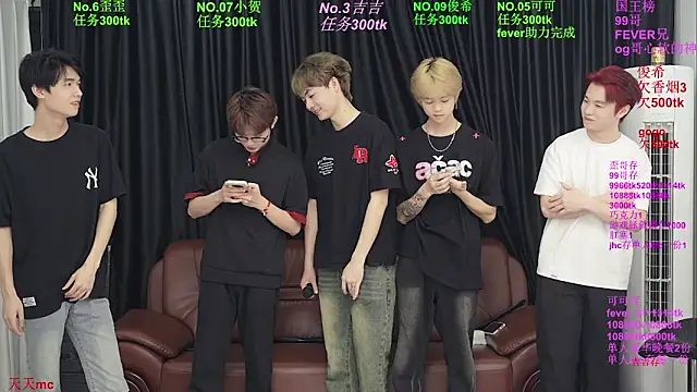 Beautifulboys-777 online show from 13, 6, 2026