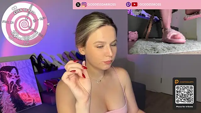 GoddessRoss online show from 2, 12, 2025