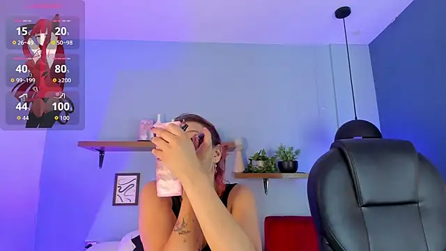 Cristalfoxy  online show from 27, 4, 2026