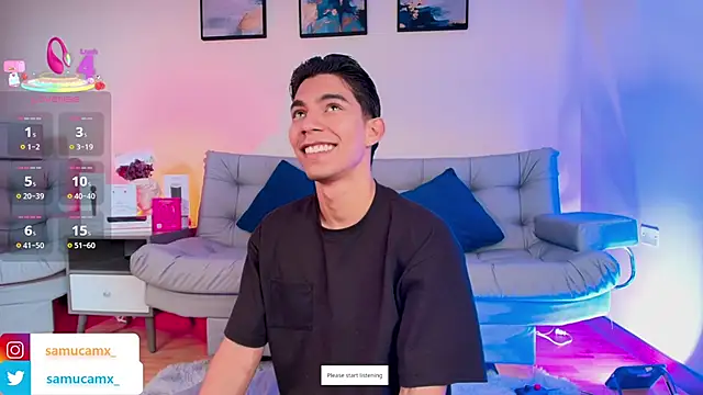 samucamx  online show from 22, 4, 2026