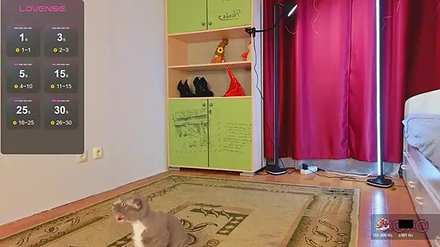 Milly  Foxy online show from 3, 4, 2026