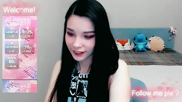 Kitten Alissa online show from 21, 10, 2025