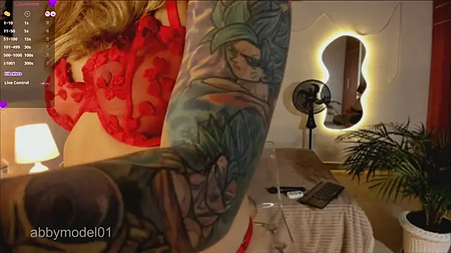 AbbyModel01 online show from 18, 10, 2025