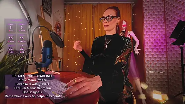 Snapshot of Giantess_Eva chatting on 30, 5, 2026 Giantess Eva online show from 30, 5, 2026