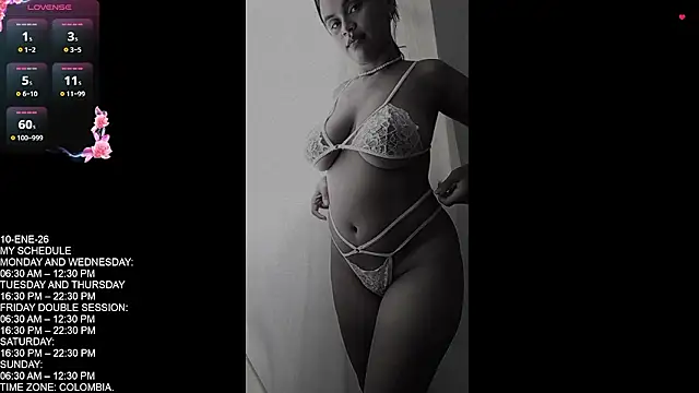 Keyli sweet online show from 10, 1, 2026