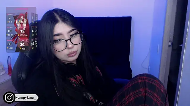 VamppyJane online show from 23, 10, 2025