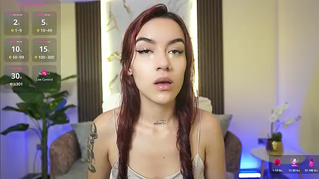 Snapshot of TessaaFox chatting on 15, 12, 2025 TessaaFox online show from 15, 12, 2025